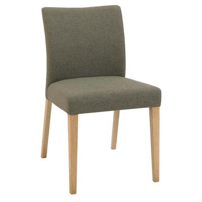 Alesund Oak Low Back Upholstered Dining Chair